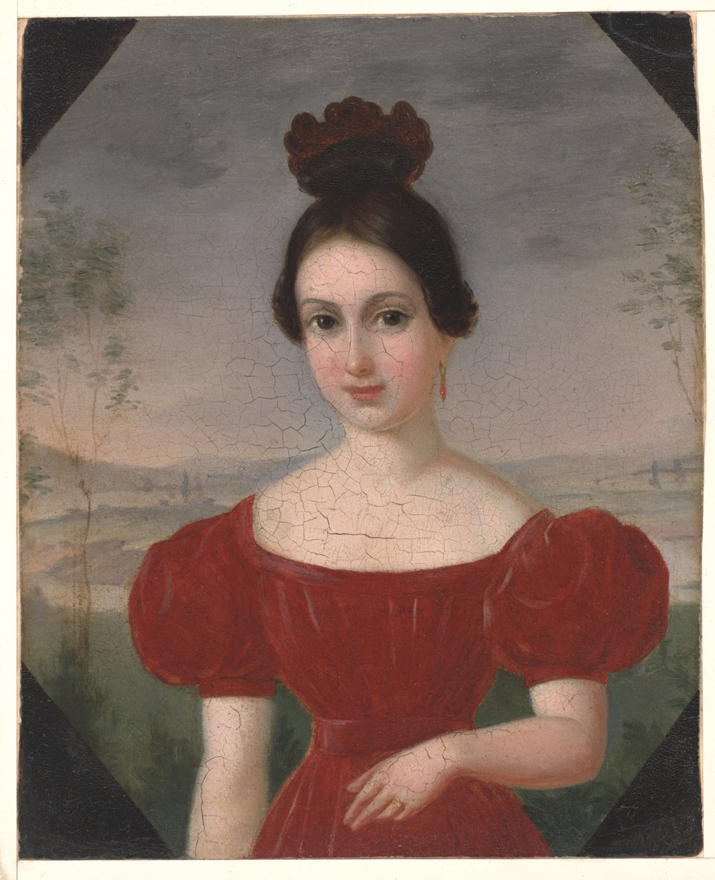 Portrait de Marie Louise Tétu, Madame François Fleischbein - François Fleischbein