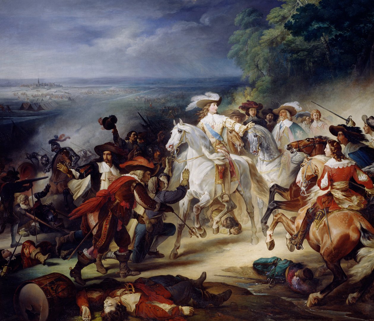 Bataille de Rocroy, 19 mai 1643, 1834 - François Joseph Heim