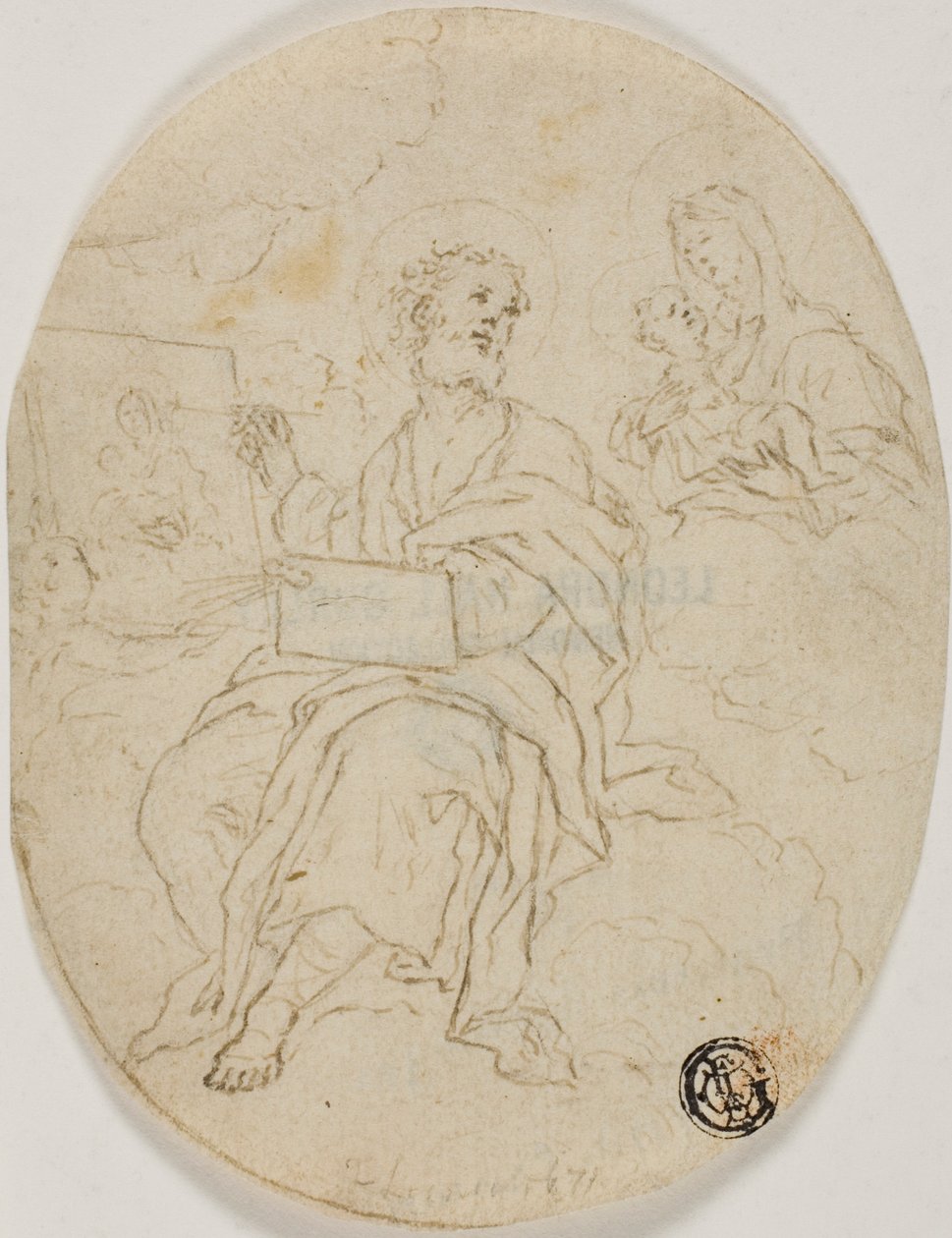 Saint Luc peignant la Vierge à l