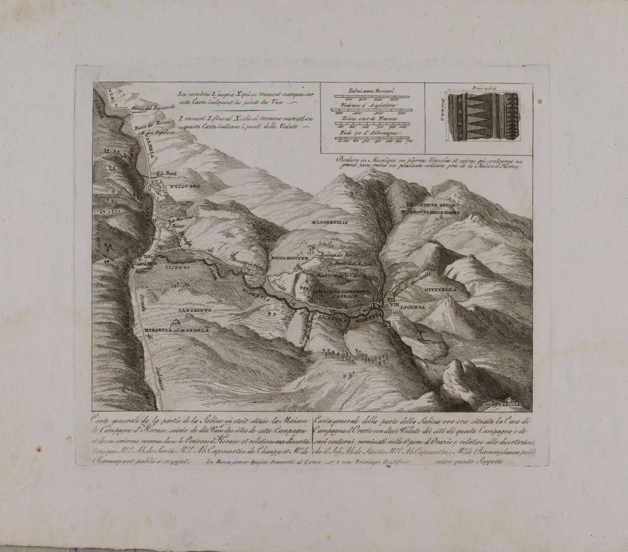 Carte Generale de la Partie de la Sabine - François Morel