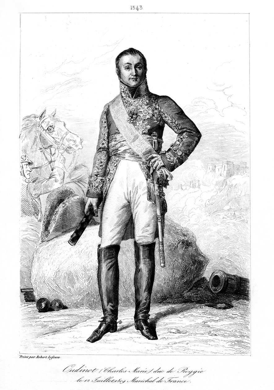Nicolas Charles Oudinot 1767-1847, Duc de Reggio et Maréchal de France, 1839 - François Pigeot