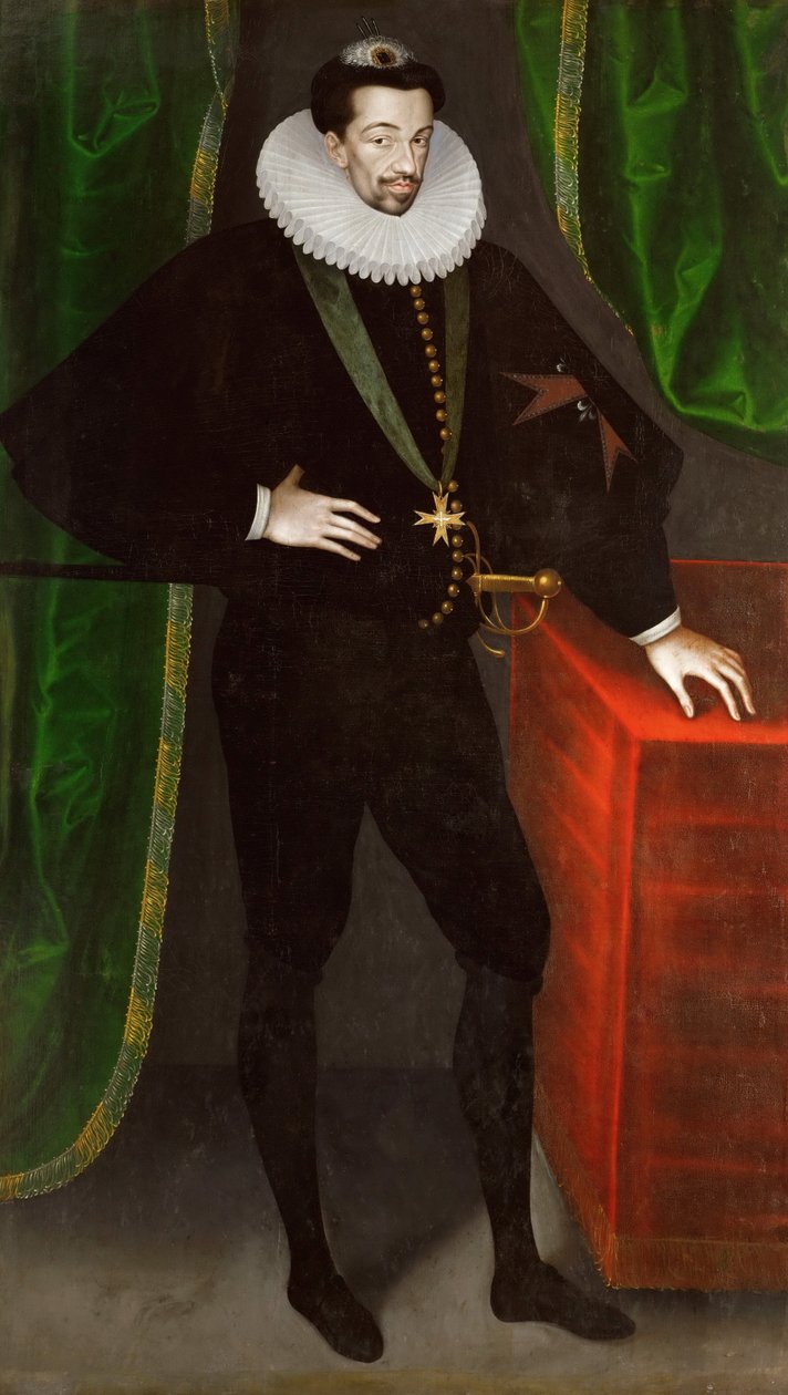 Portrait de Henri III de France, roi de Pologne et grand-duc de Lituanie - François Quesnel