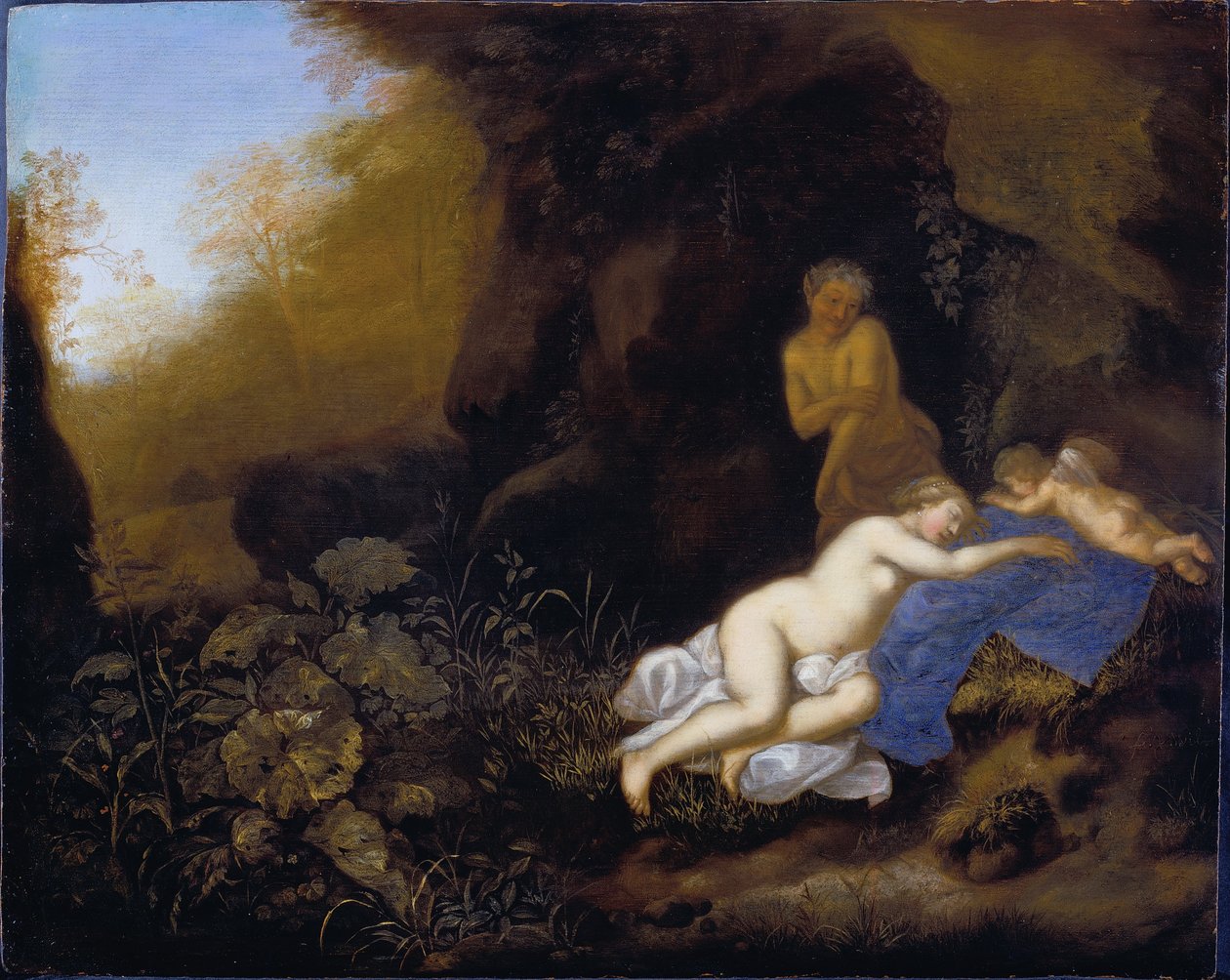 Jupiter et Antiope - François Verwilt