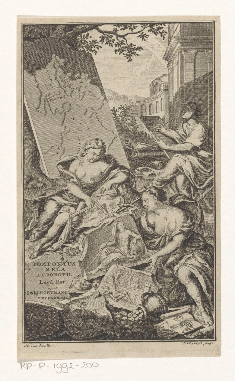 Allégorie sur la géométrie - François van Bleyswijck