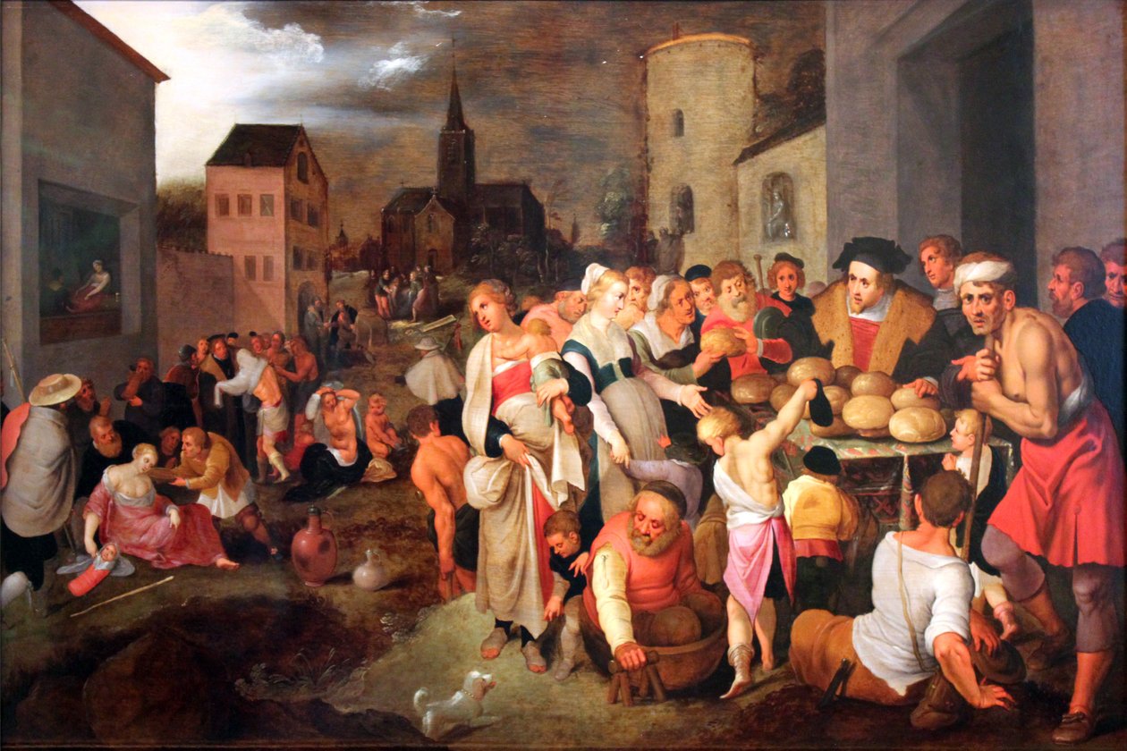 Les sept œuvres de miséricorde - Frans II Francken the Younger