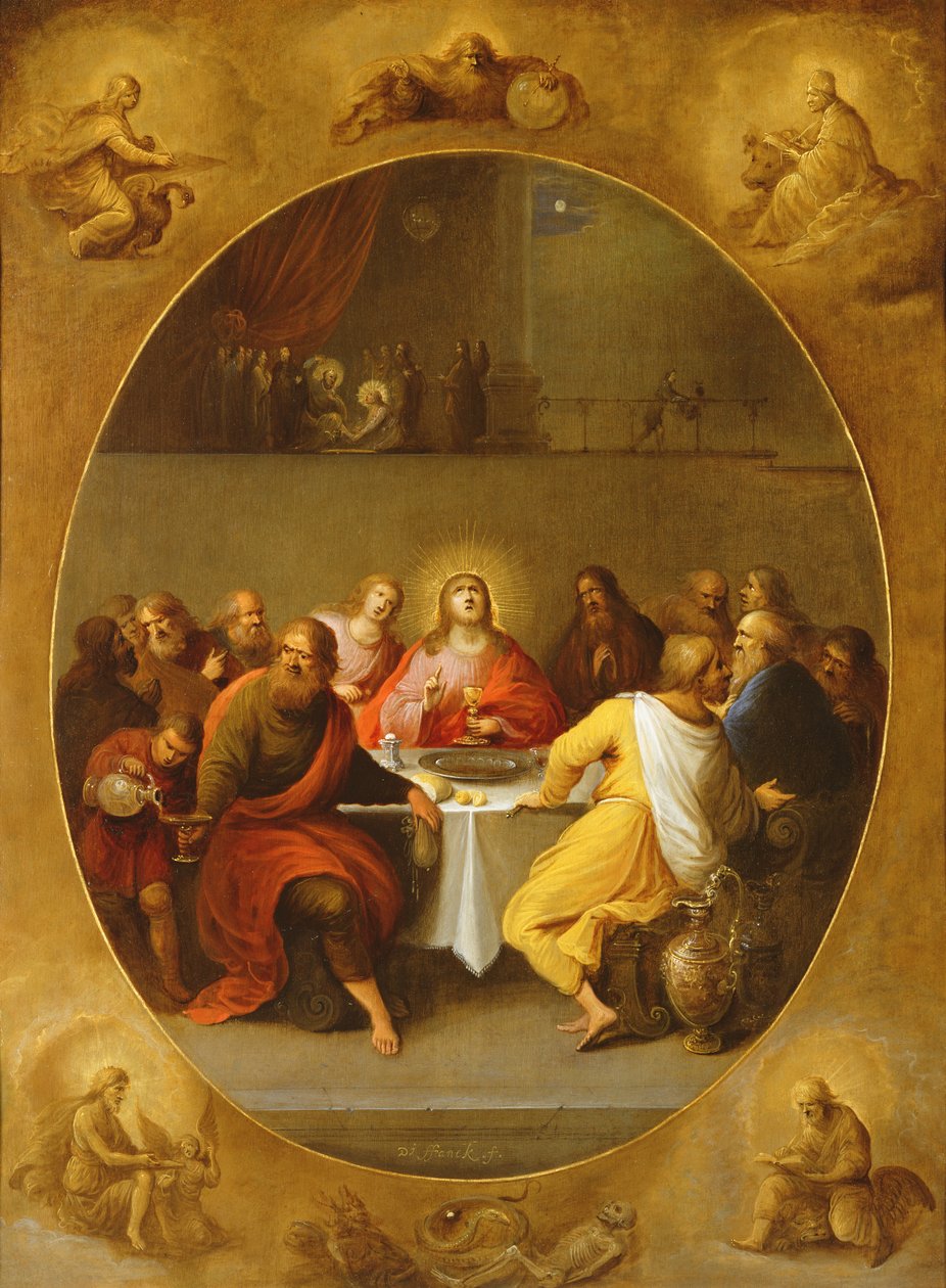 La Cène - Frans II and III Francken