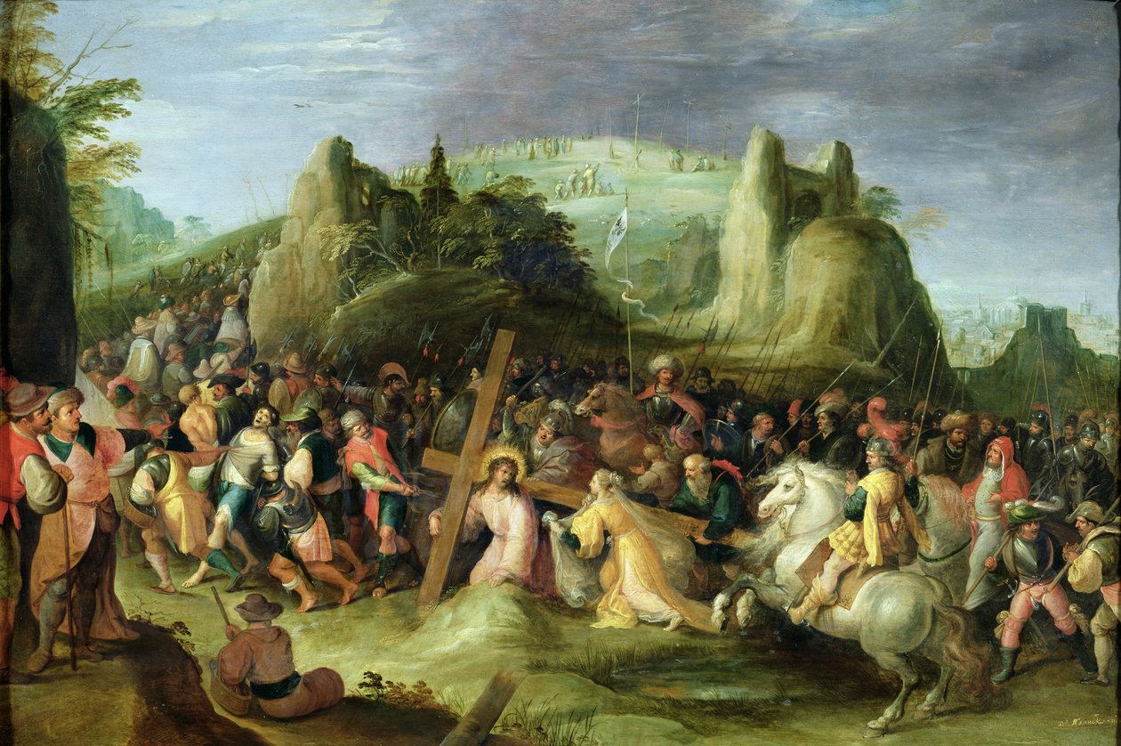Le Christ sur le chemin du Calvaire - Frans II Francken the Younger