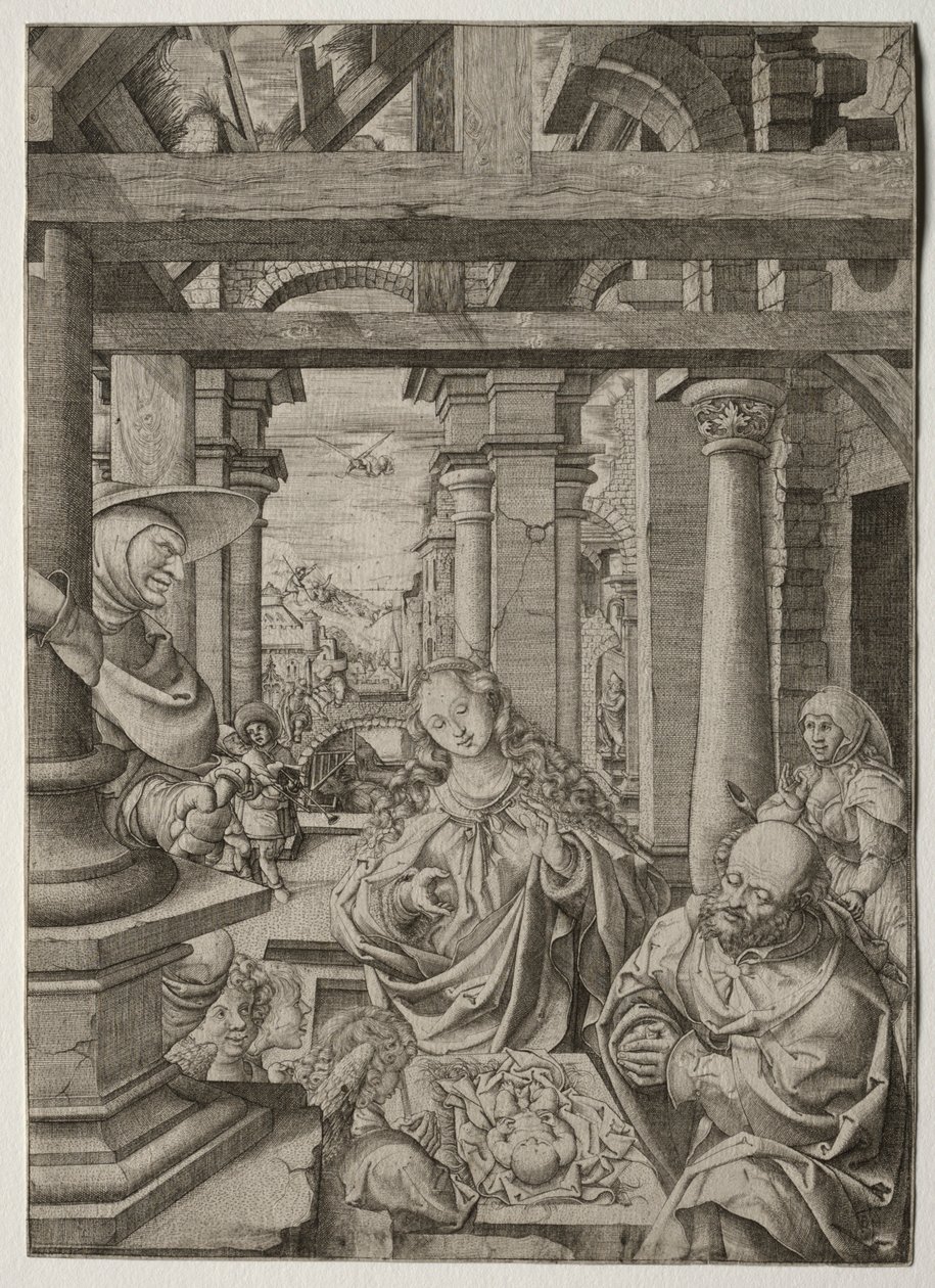 Adoration des bergers, vers 1522-1525 - Frans Crabbe van Esplegem