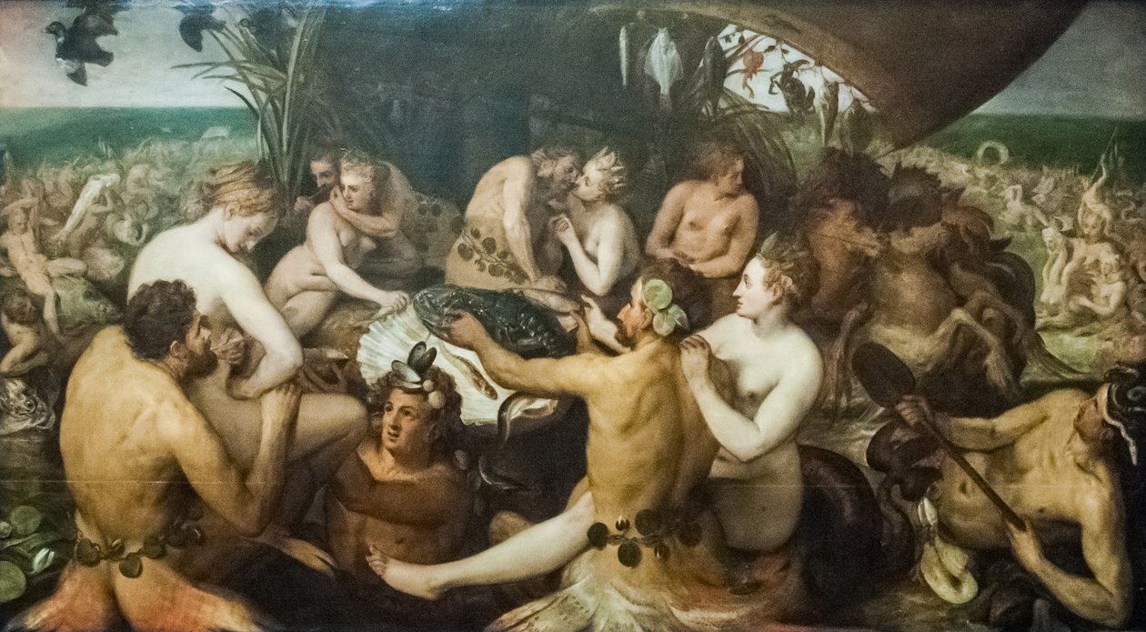 Suédois : Havsgudarnas högtid La fête des Seagods - Frans Floris I