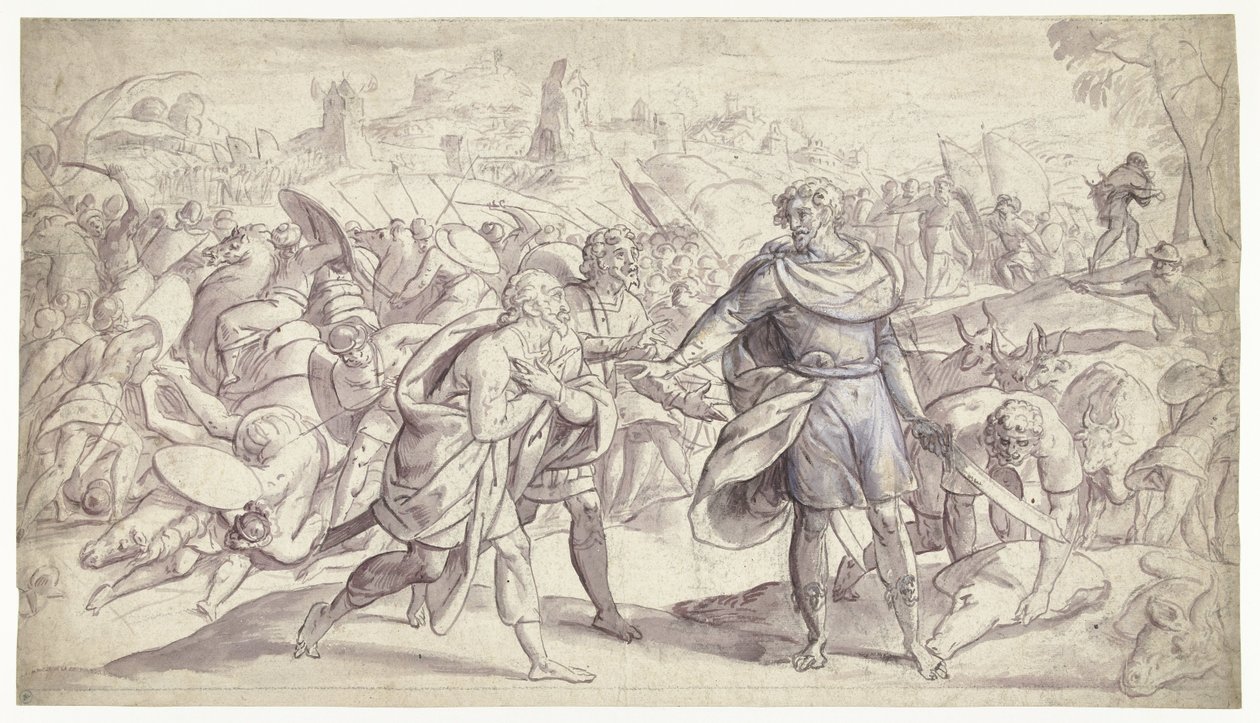 Josué envoie des messagers à Aï (Histoire de Josué) - Frans Francken (I)