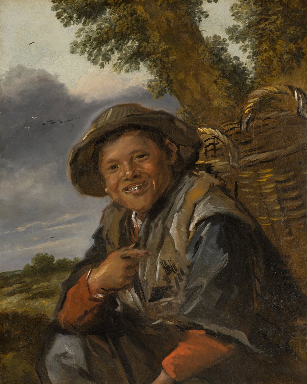 Un garçon pêcheur, vers 1635-1645 (ou plus tard) - Frans Hals