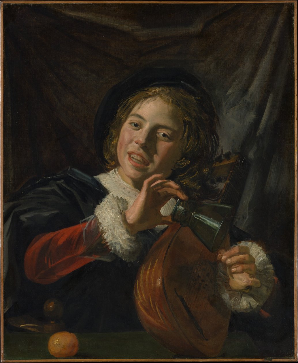 Garçon au luth - Frans Hals