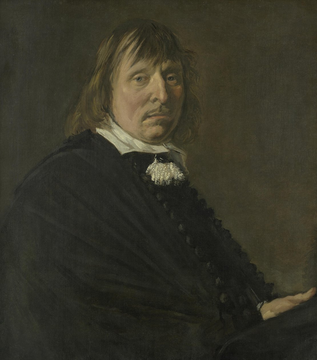 Allemand : Tyman Oosdorp (1613-1668) Portrait de Tyman Oosdorp - Frans Hals