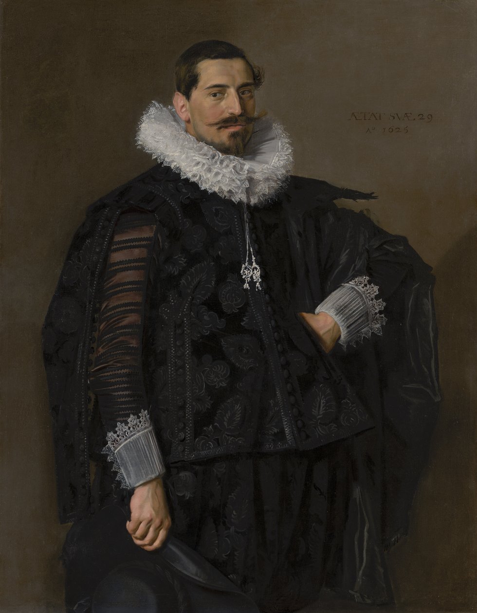 Portrait de Jacob Pietersz Olycan (1596-1638) - Frans Hals