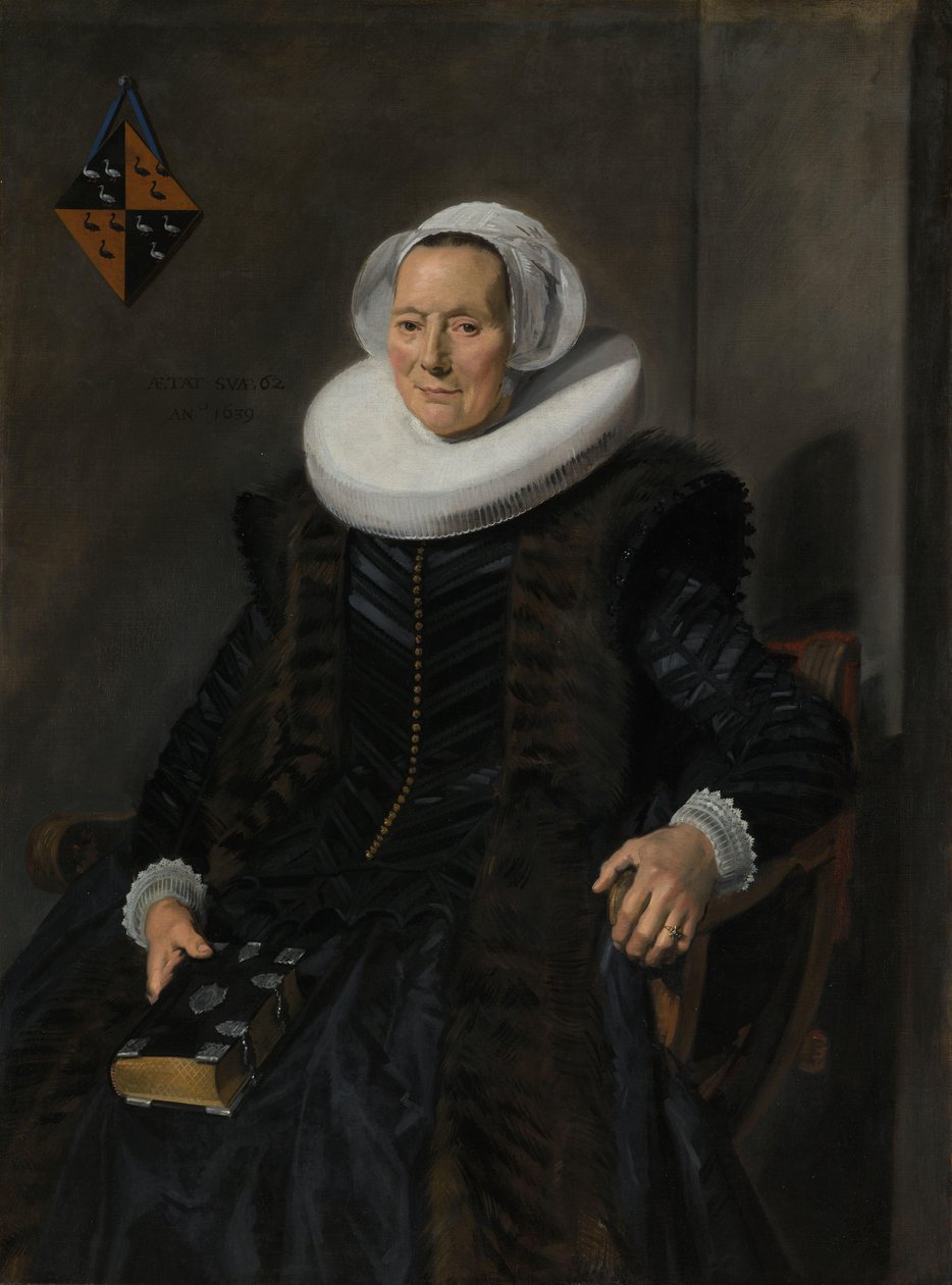 Portrait de Maritge Claesdr Vooght (1577-1644) - Frans Hals