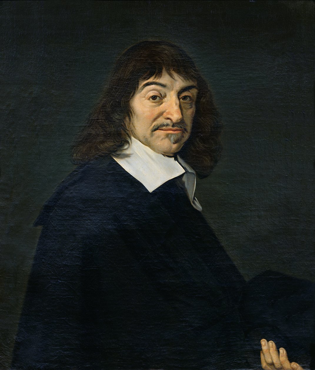 Portrait de René Descartes (1596-1650) c.1649 - Frans Hals