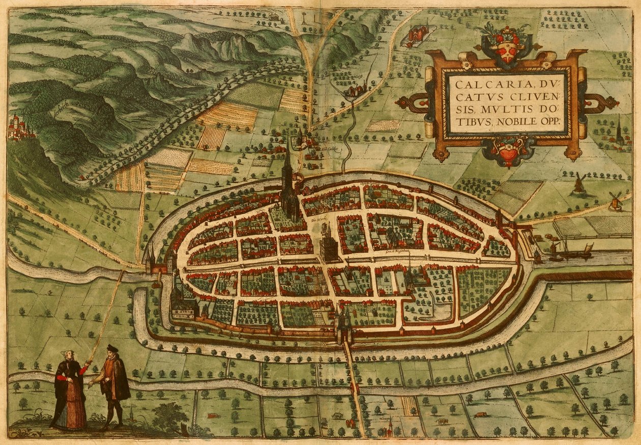 Kalkar Braun Hogenberg 1575 - Frans Hogenberg