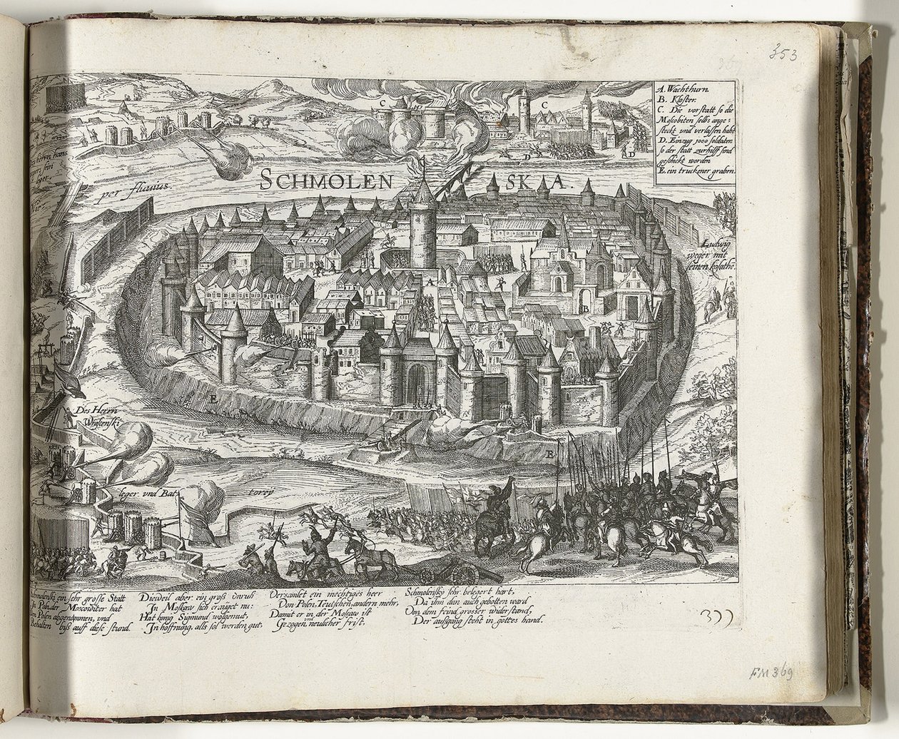 Le siège de Smolensk, 1609-1611, 1612 - Frans Hogenberg