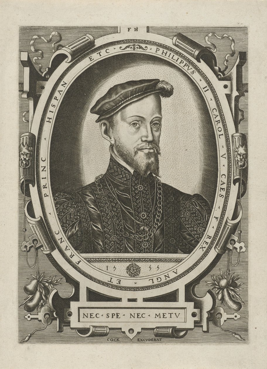 Portrait du roi Philippe II d