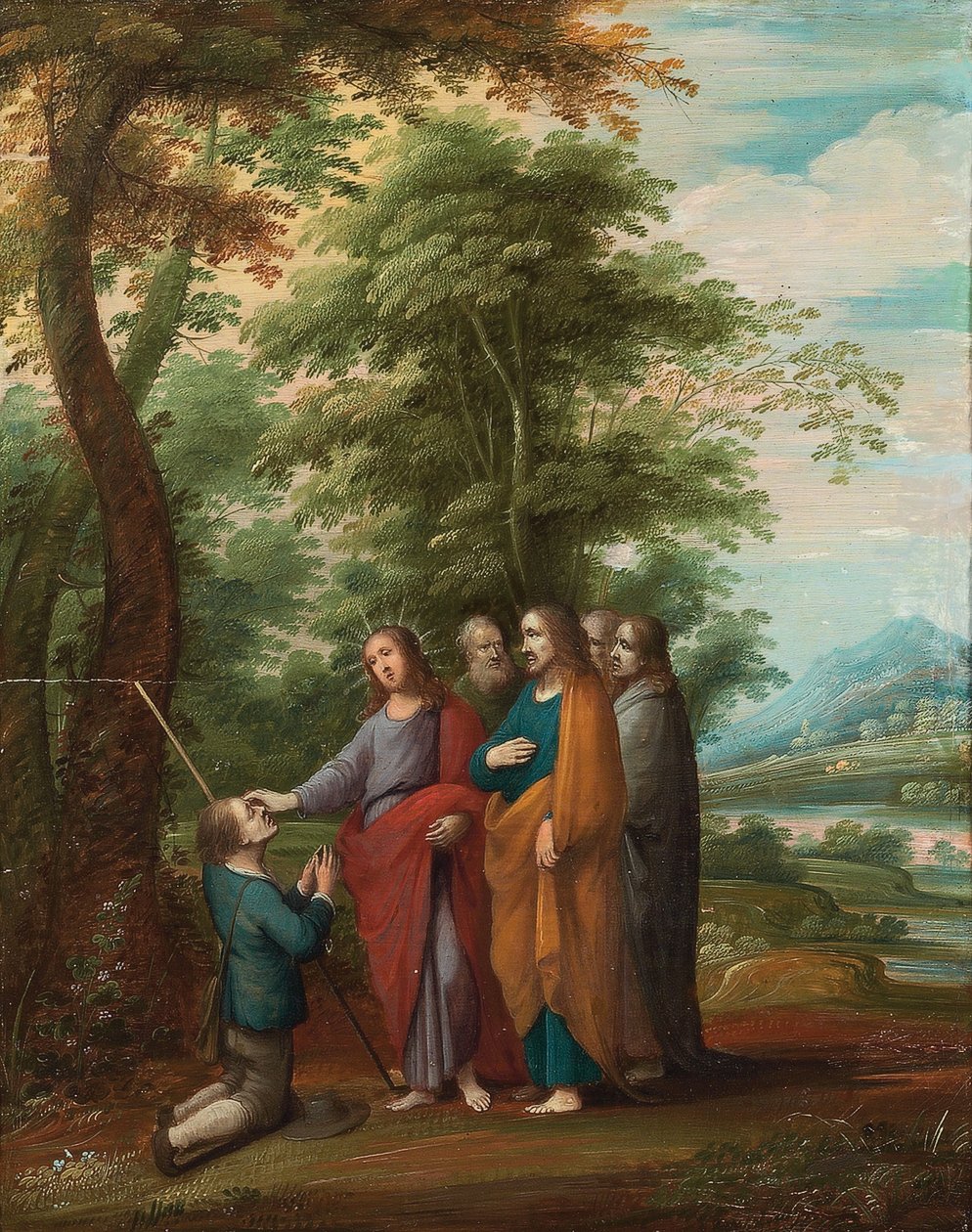 Scènes de la vie du Christ et de ses enseignements - Frans III (attr. to) Francken