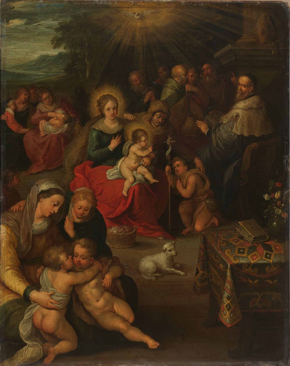 La sainte parenté - Frans II Francken