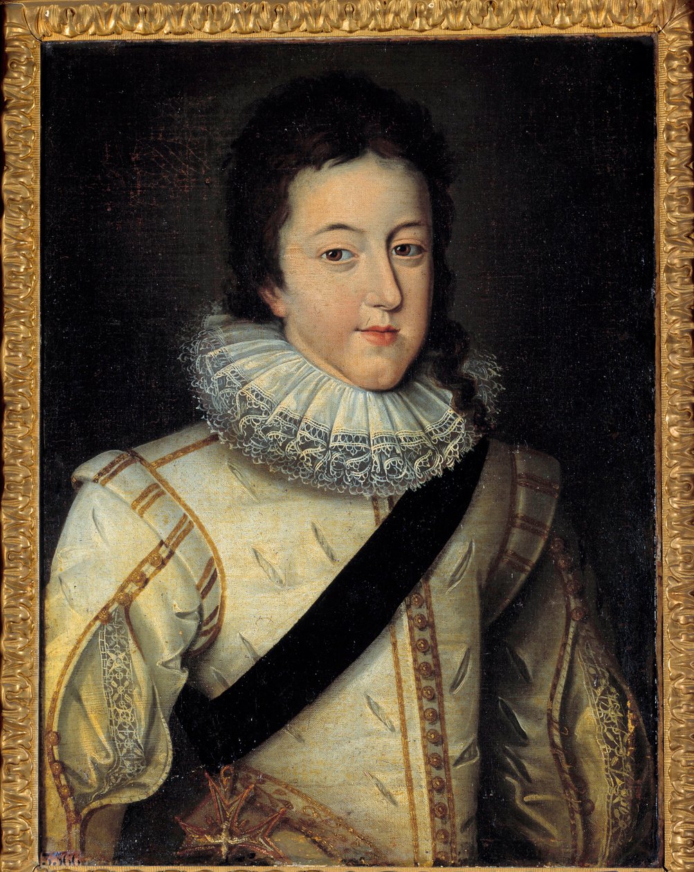 Portrait de Louis XIII, roi de France et de Navarre (1601-1643) au moment de son mariage en 1616 - Frans II Pourbus
