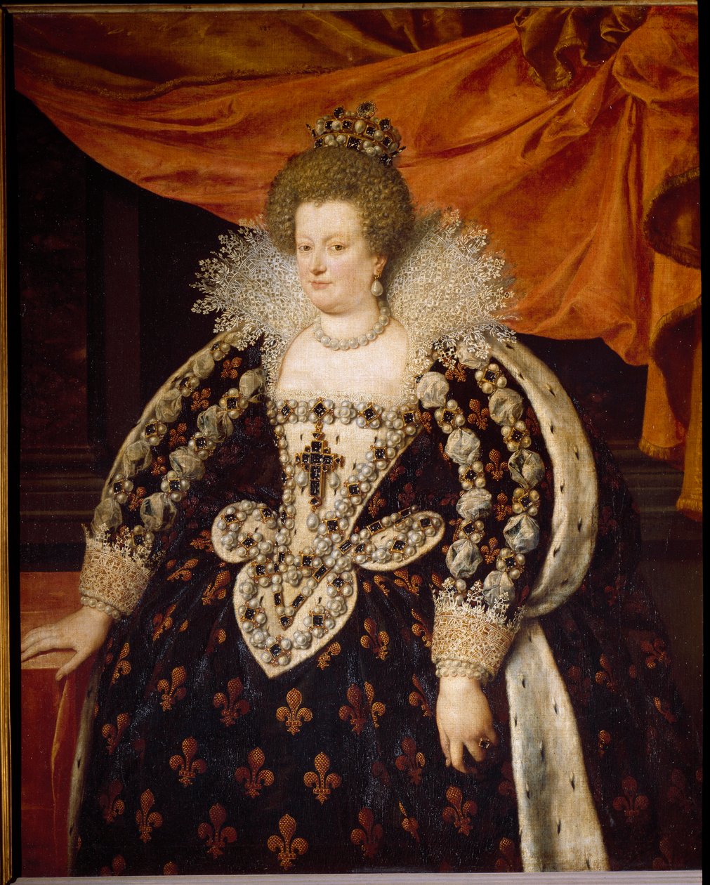 Portrait de Marie de Médicis (1573 - 1642), épouse d