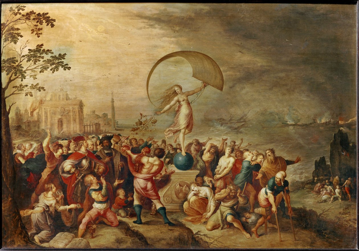Allegorie de la fortune … - Frans II the Younger Francken