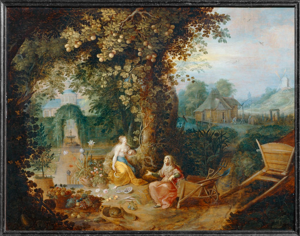 Vertumne et Pomone - Vertumnus et Pomona ... - Frans II the Younger Francken
