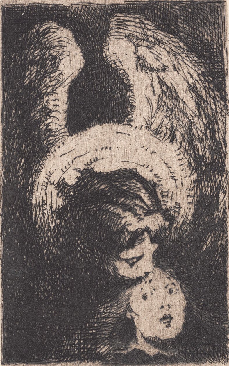 Réveillon du Nouvel An 1893. Épreuve - Frans Schwartz