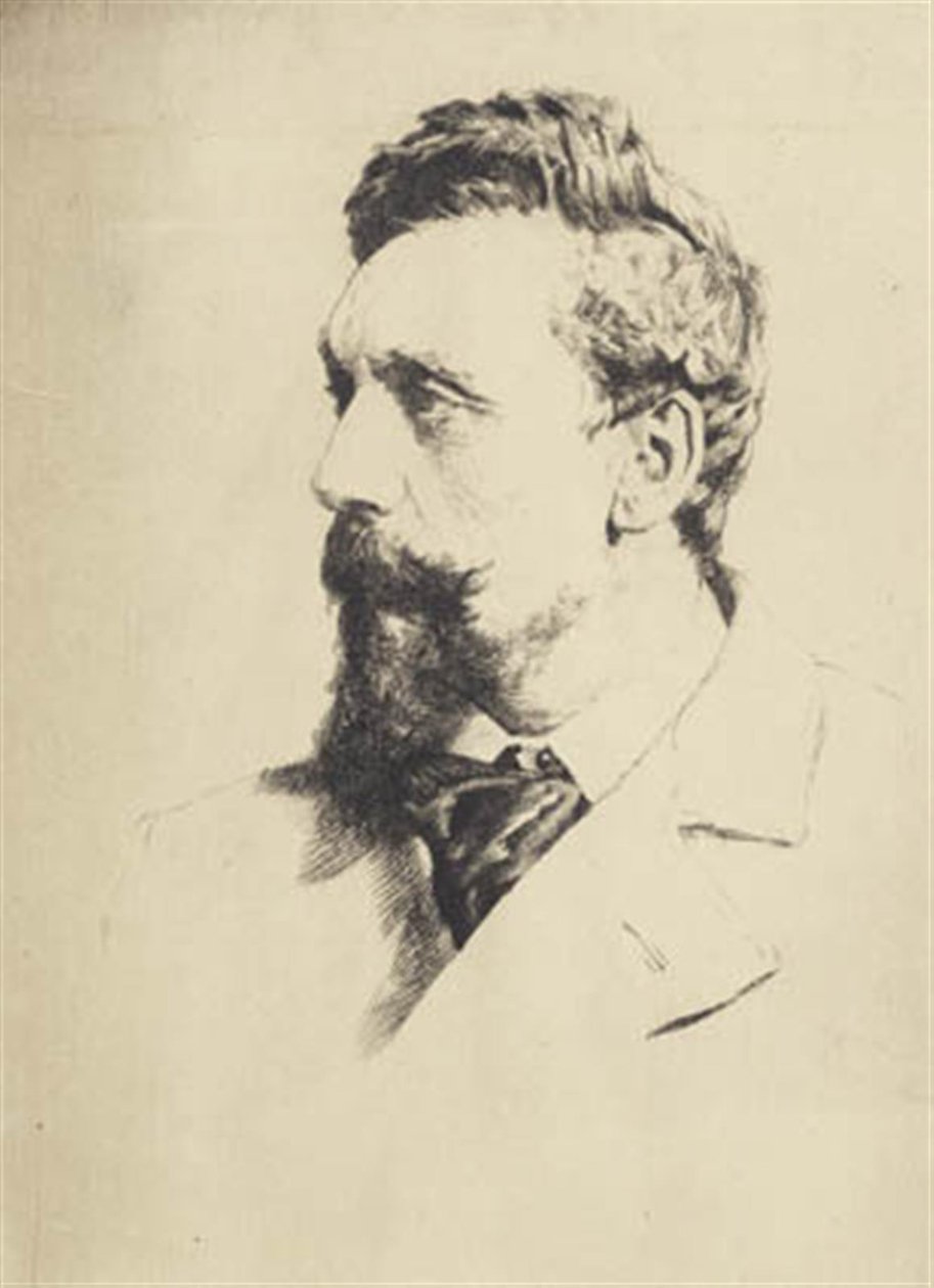 Portrait de Carl Bloch - Frans Schwartz