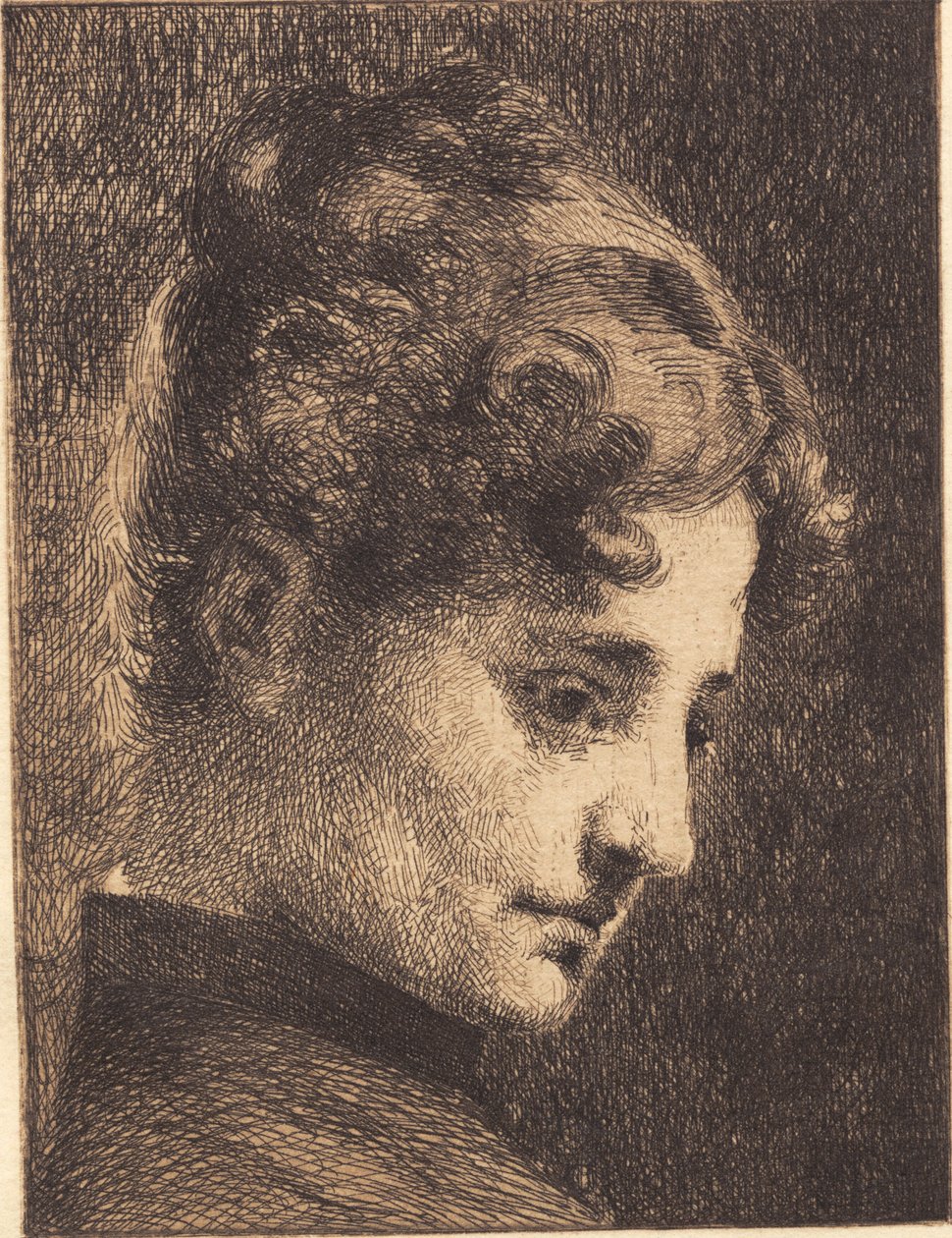 Tête de profil d