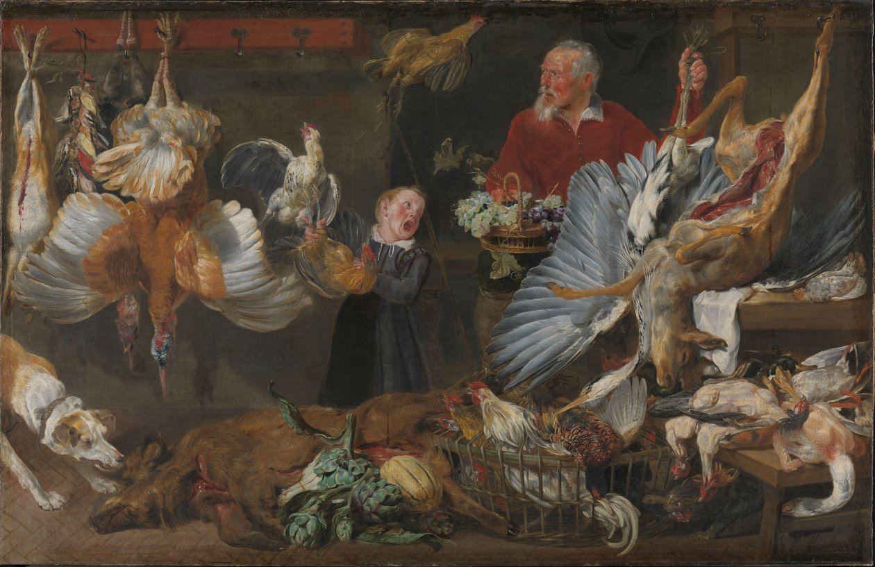 Une boutique de jeux - Frans Snyders or Snijders