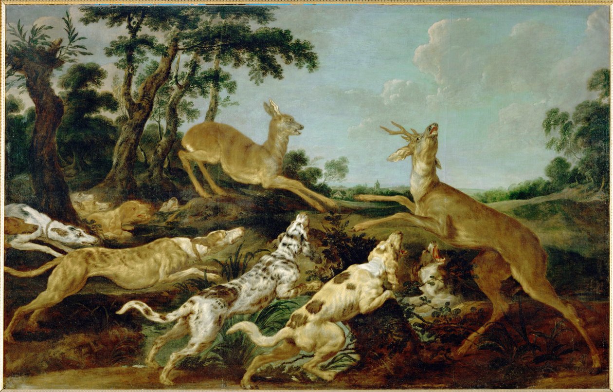 Scène de chasse - Frans Snyders or Snijders