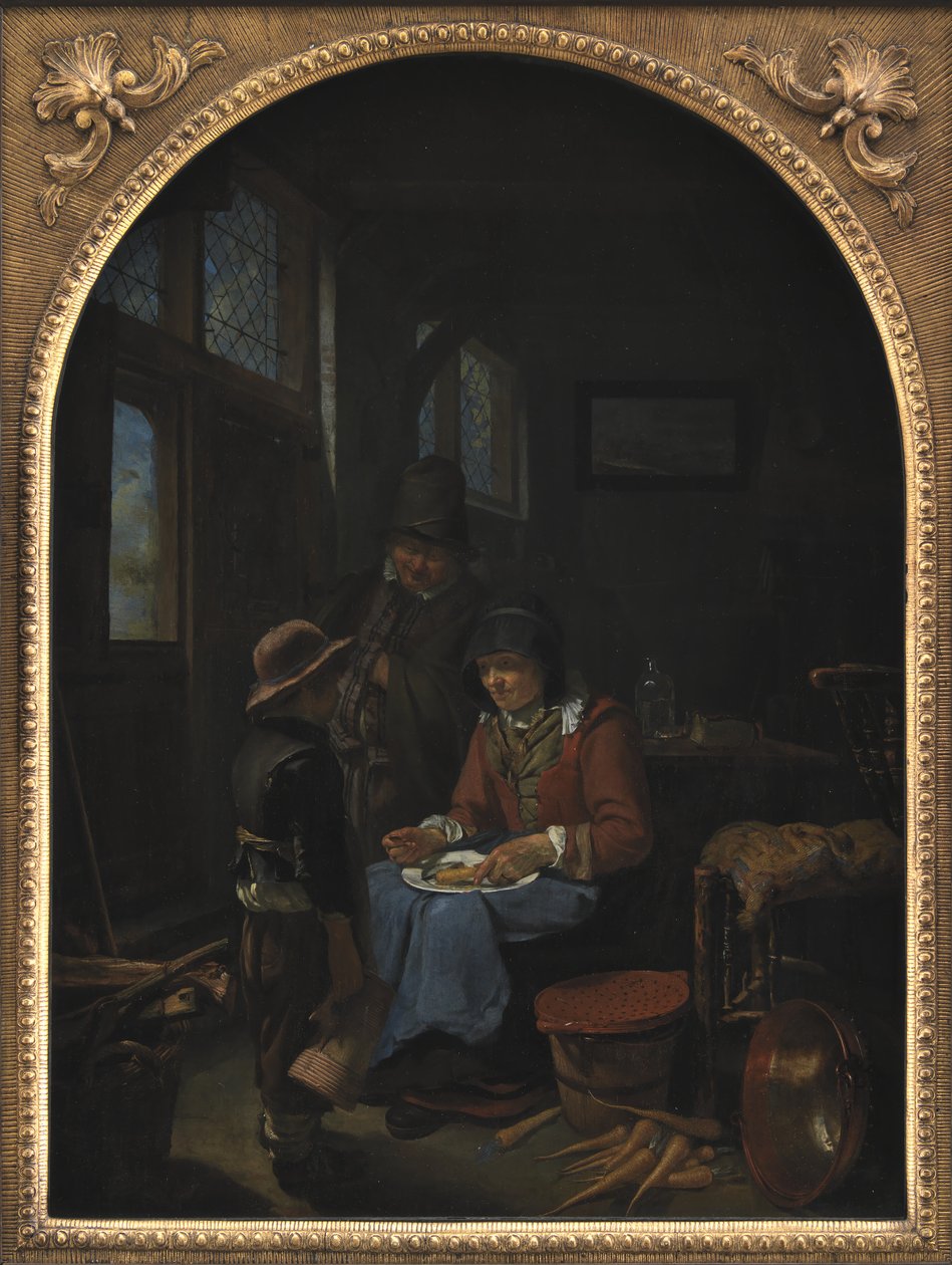 Envoyer le garçon chercher de la bière - Frans van I Mieris
