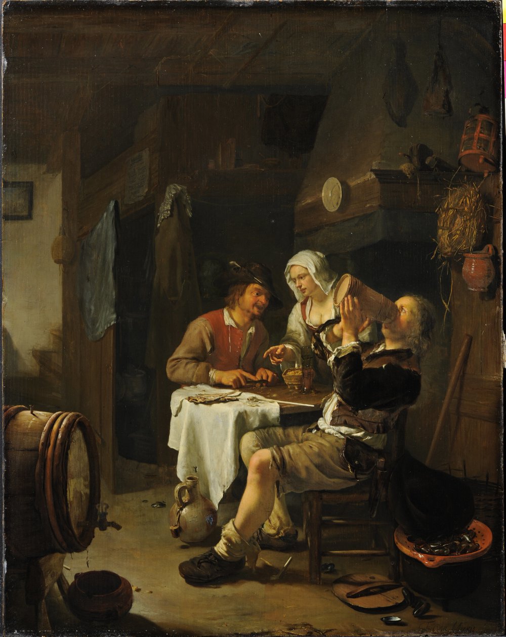 Scène de taverne - Frans van Mieris the Elder