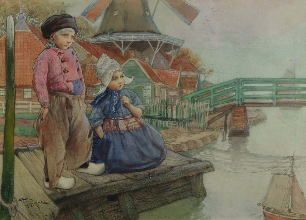 Enfants néerlandais - Frantz Charlet