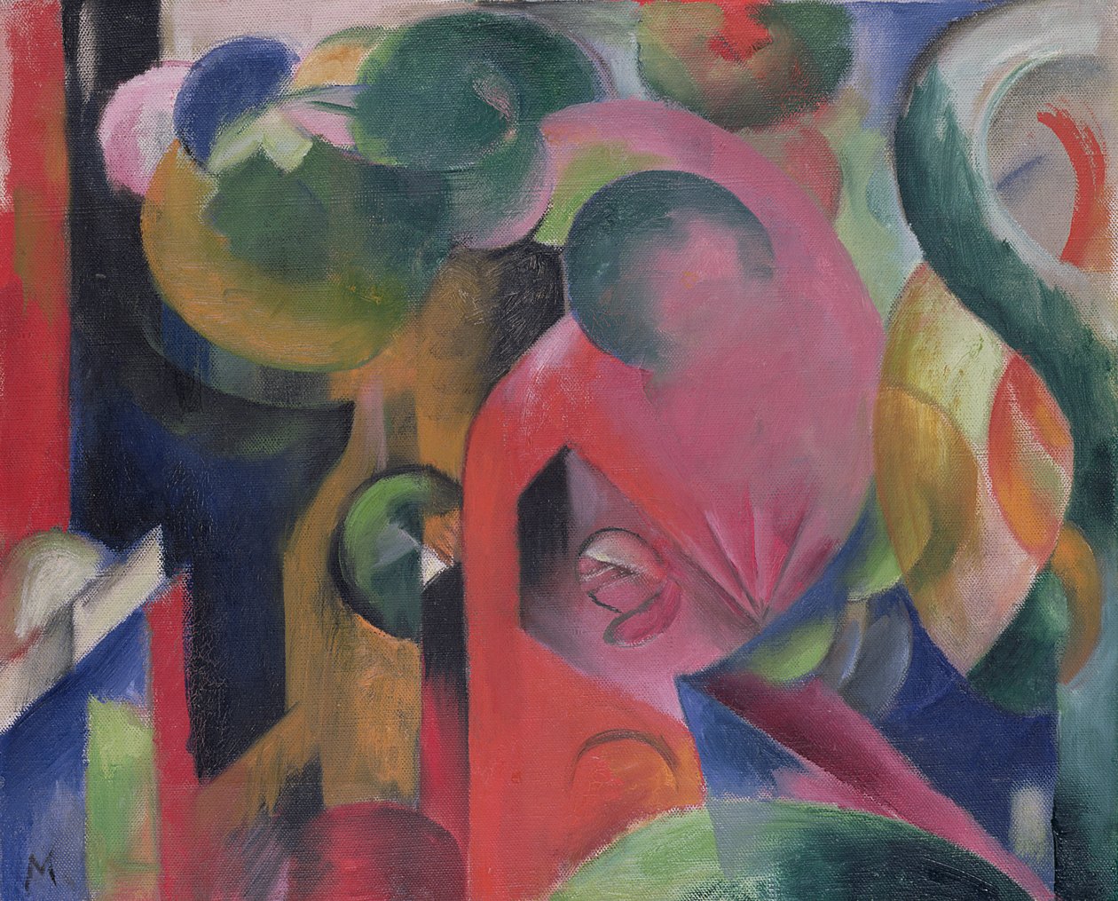 Formes brisées - Franz Marc