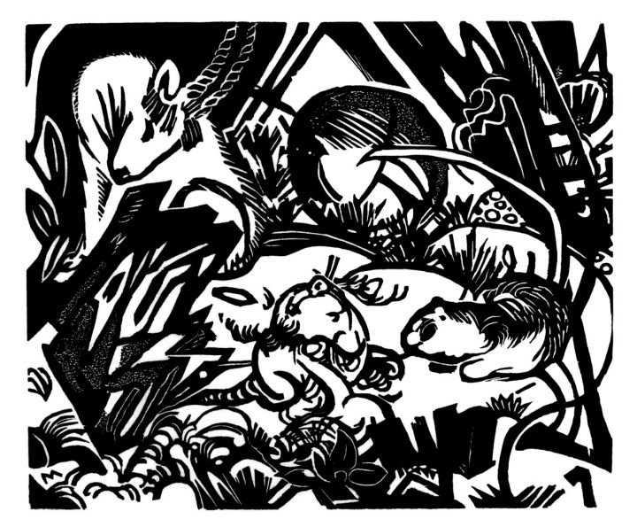 Légende animale - Franz Marc