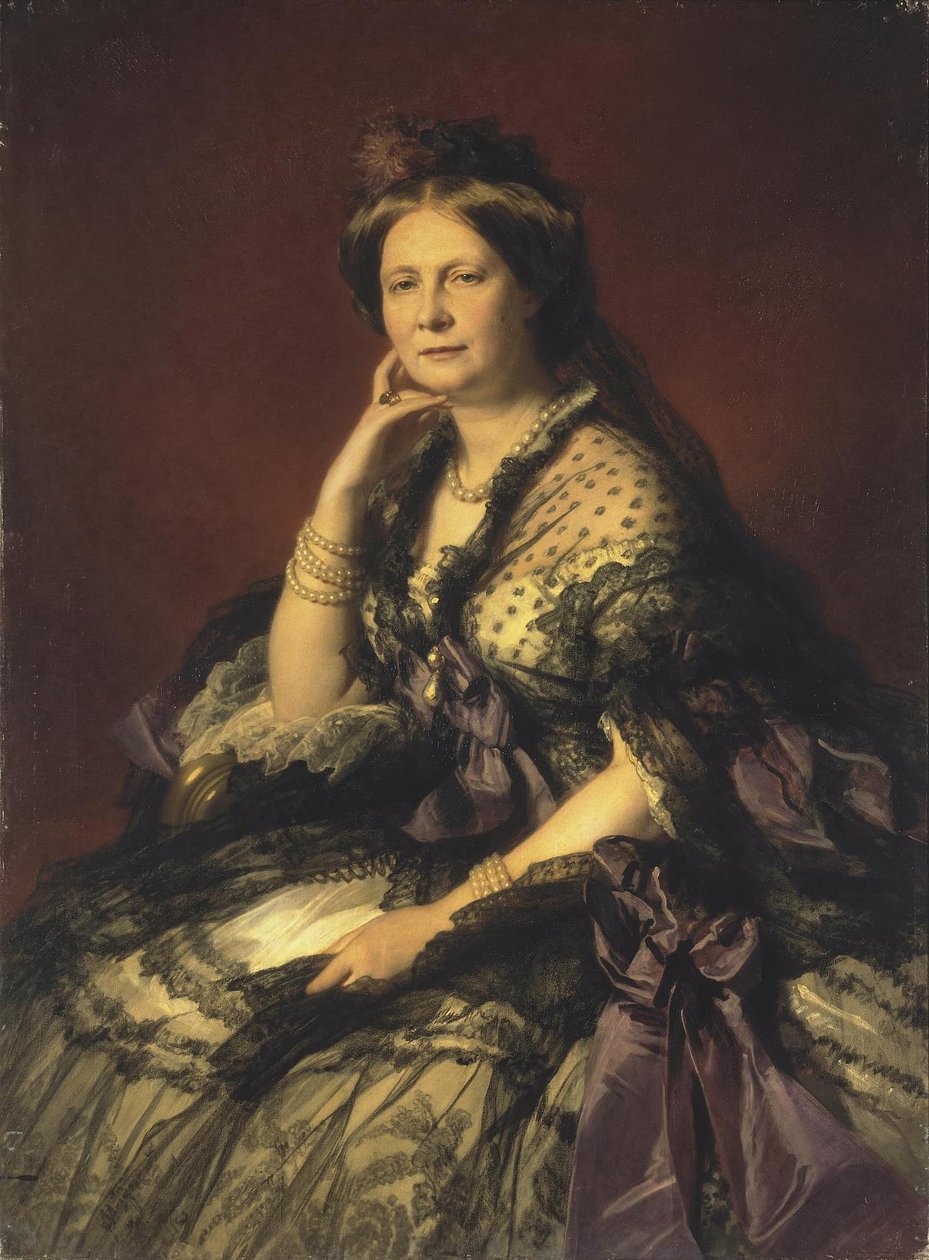 Grande-Duchesse Hélène Pavlovna de Russie - Franz Xaver Winterhalter