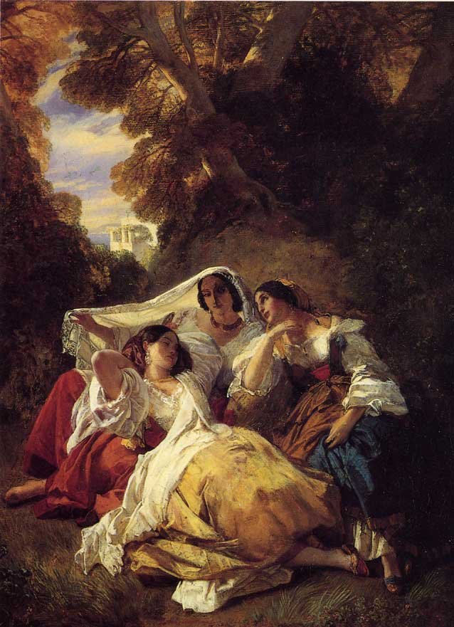 La Siesta - Franz Xaver Winterhalter