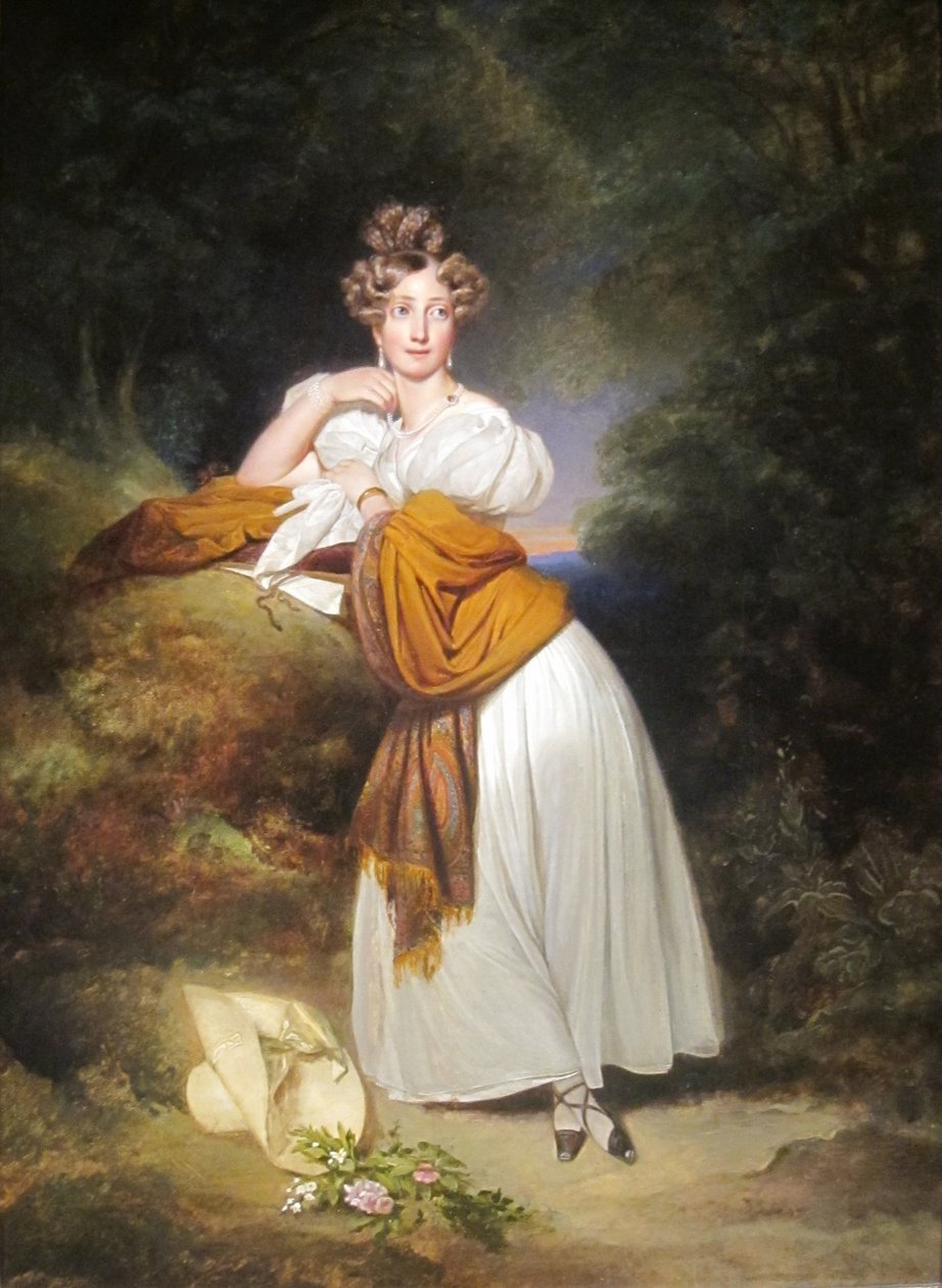 Portrait de la Princesse Sophie de Suède - Franz Xaver Winterhalter