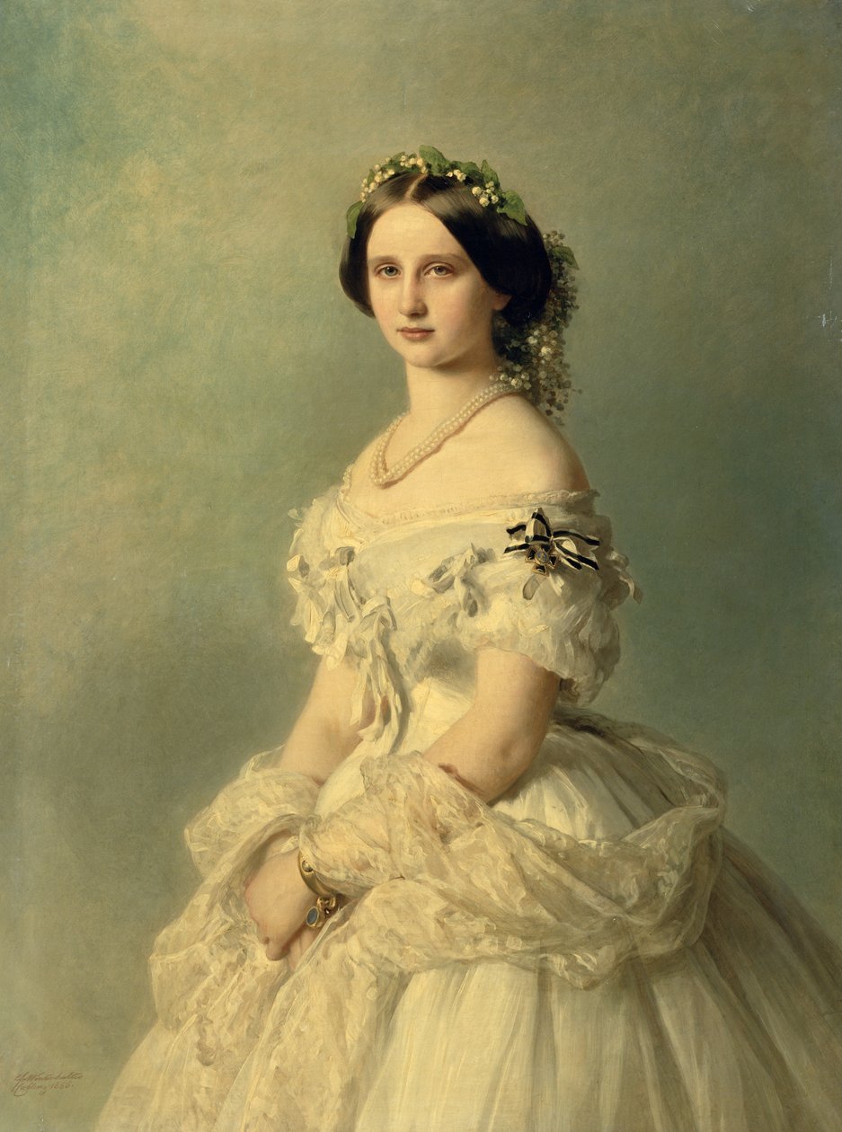 Portrait de la princesse de Bade, 1856 - Franz Xaver Winterhalter
