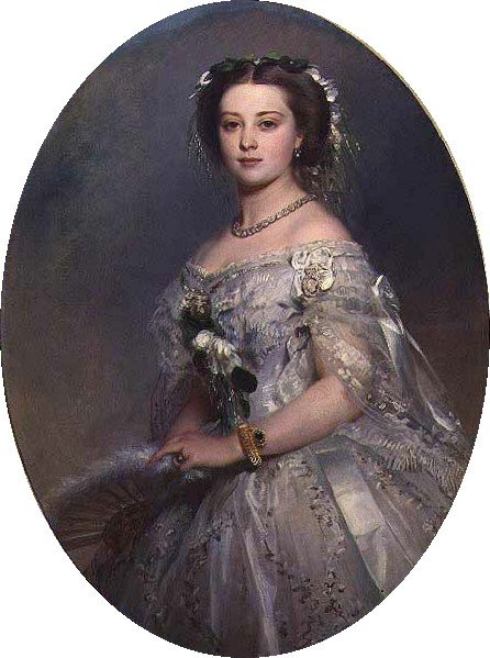 Portrait de Victoria, Princesse Royale - Franz Xaver Winterhalter