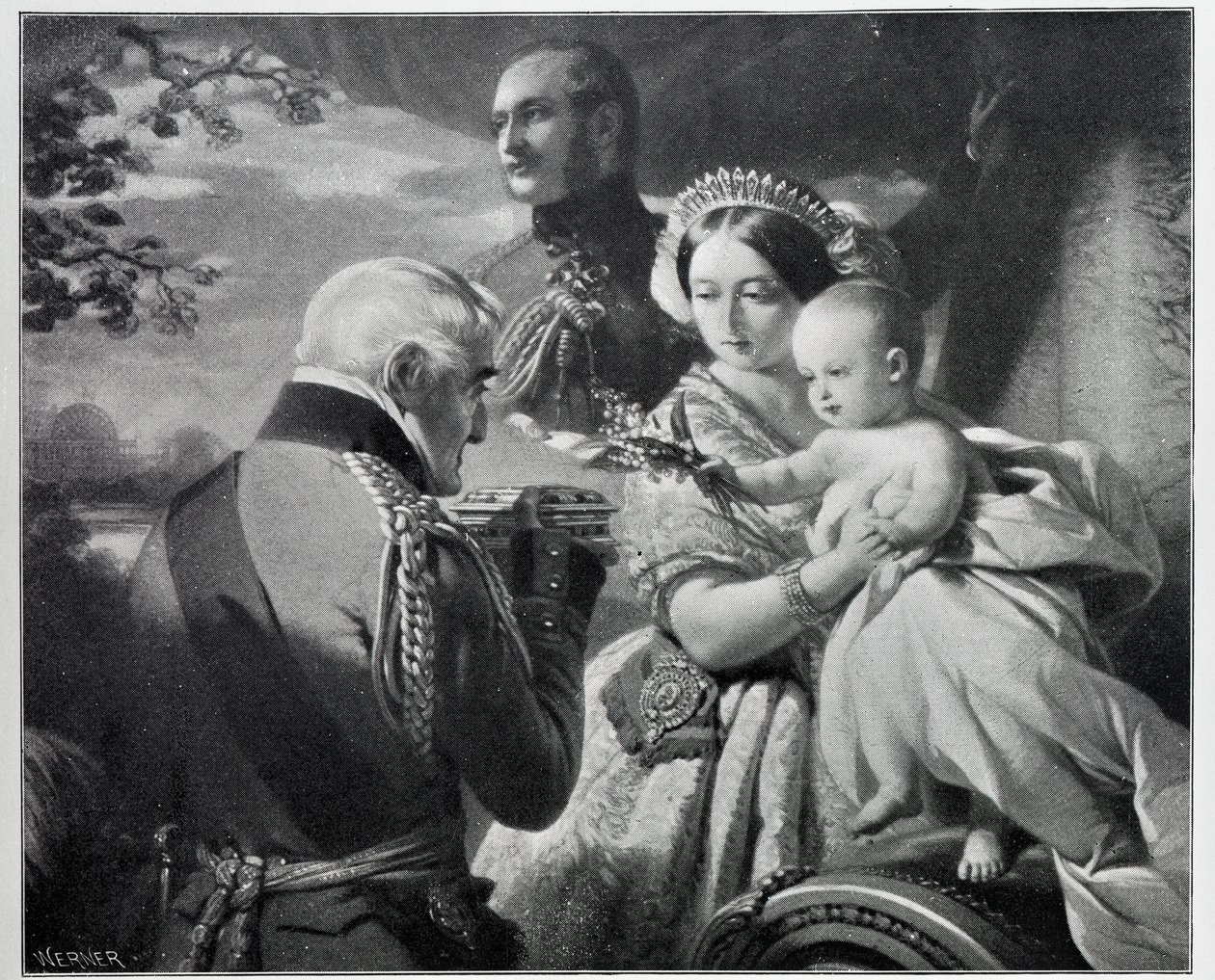 Le Premier Mai 1851, gravé par Werner - Franz Xaver Winterhalter