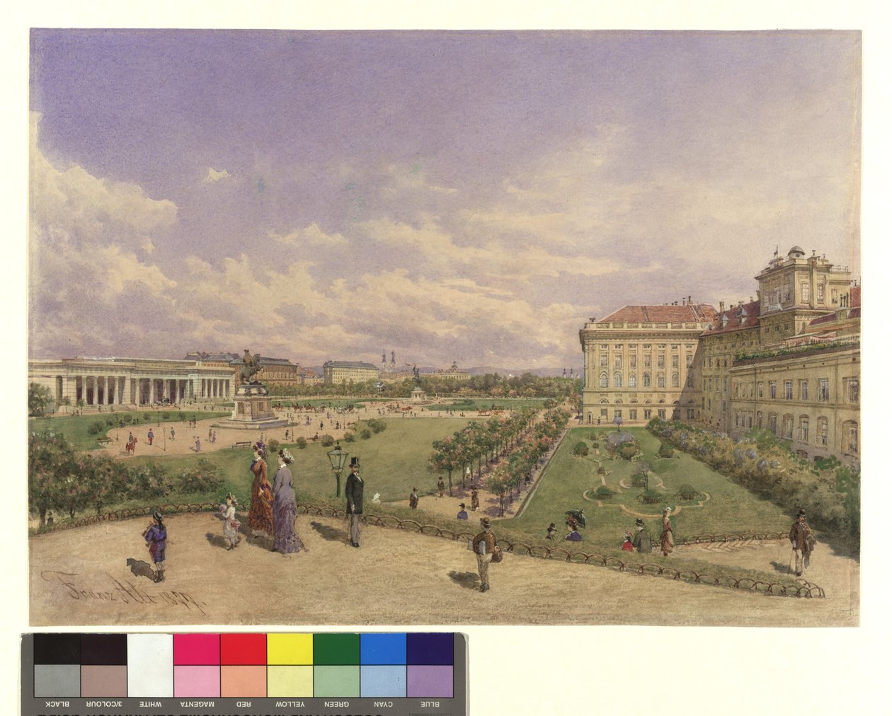 La place des Héros - Franz Alt