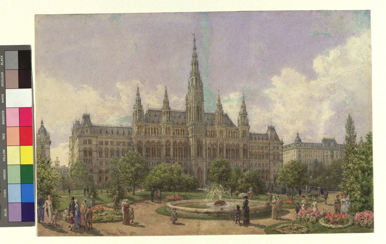 Nouvel hôtel de ville de Vienne - Franz Alt