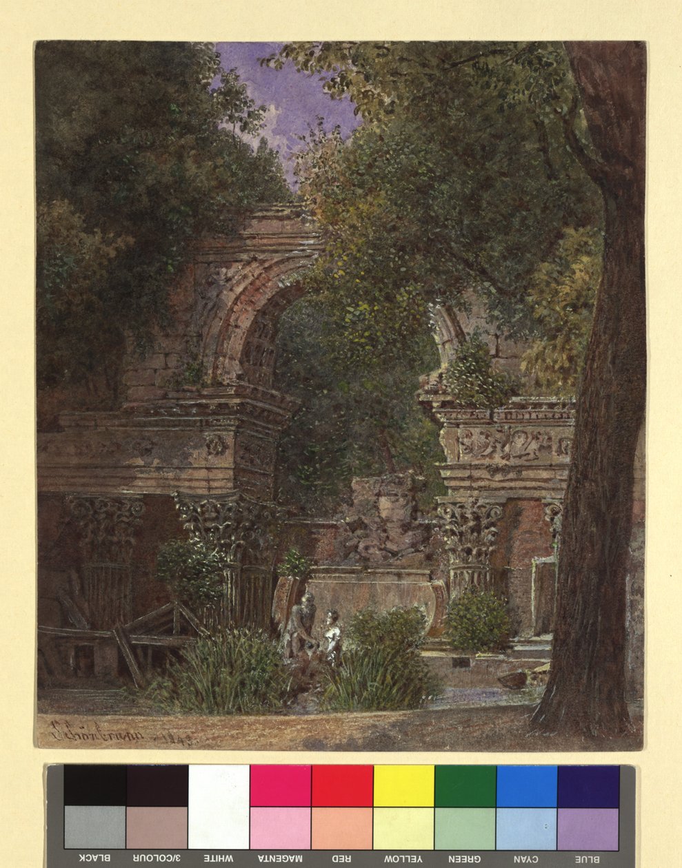 XII. Schönbrunn/Jardin - Franz Alt