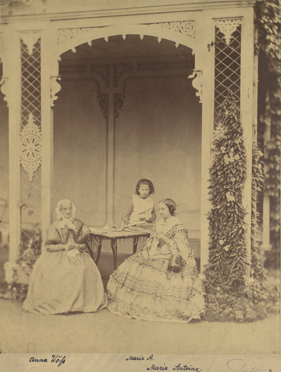 Anna Wöss, Marie et Marie Antoine - Franz Antoine