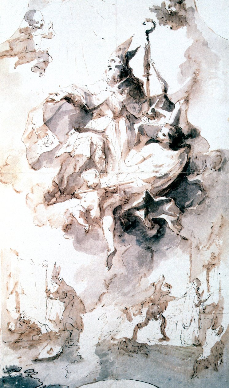 Gloire couronnante de Saint Stanislas, vers 1744-1796 - Franz Anton Maulbertsch